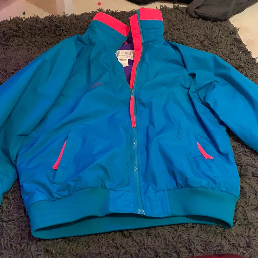 1980s Columbia vintage coat